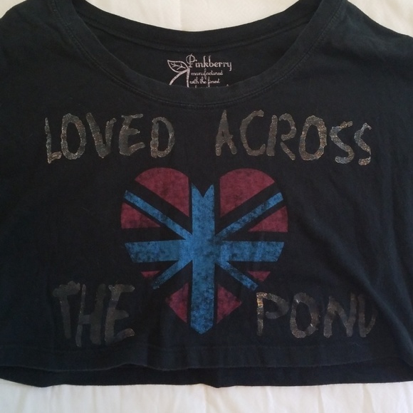 British Across the Pond Crop Top - Picture 2 of 5
